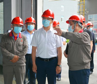 落实防汛工作 筑牢安全防线|潍坊市委书记惠新安调研山东亚游会药业防汛及汛期企业安全生产工作